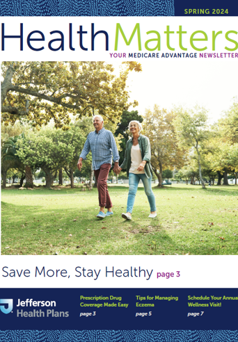 Cover of Spring 2024 Health Matters newsletter